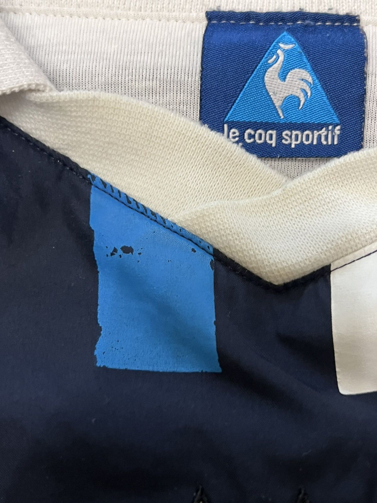 Le Coq Sportif 1999/2001 Manchester City Rare Soccer Football Jacket XXL Size US XXL / EU 58 / 5 - 6 Thumbnail