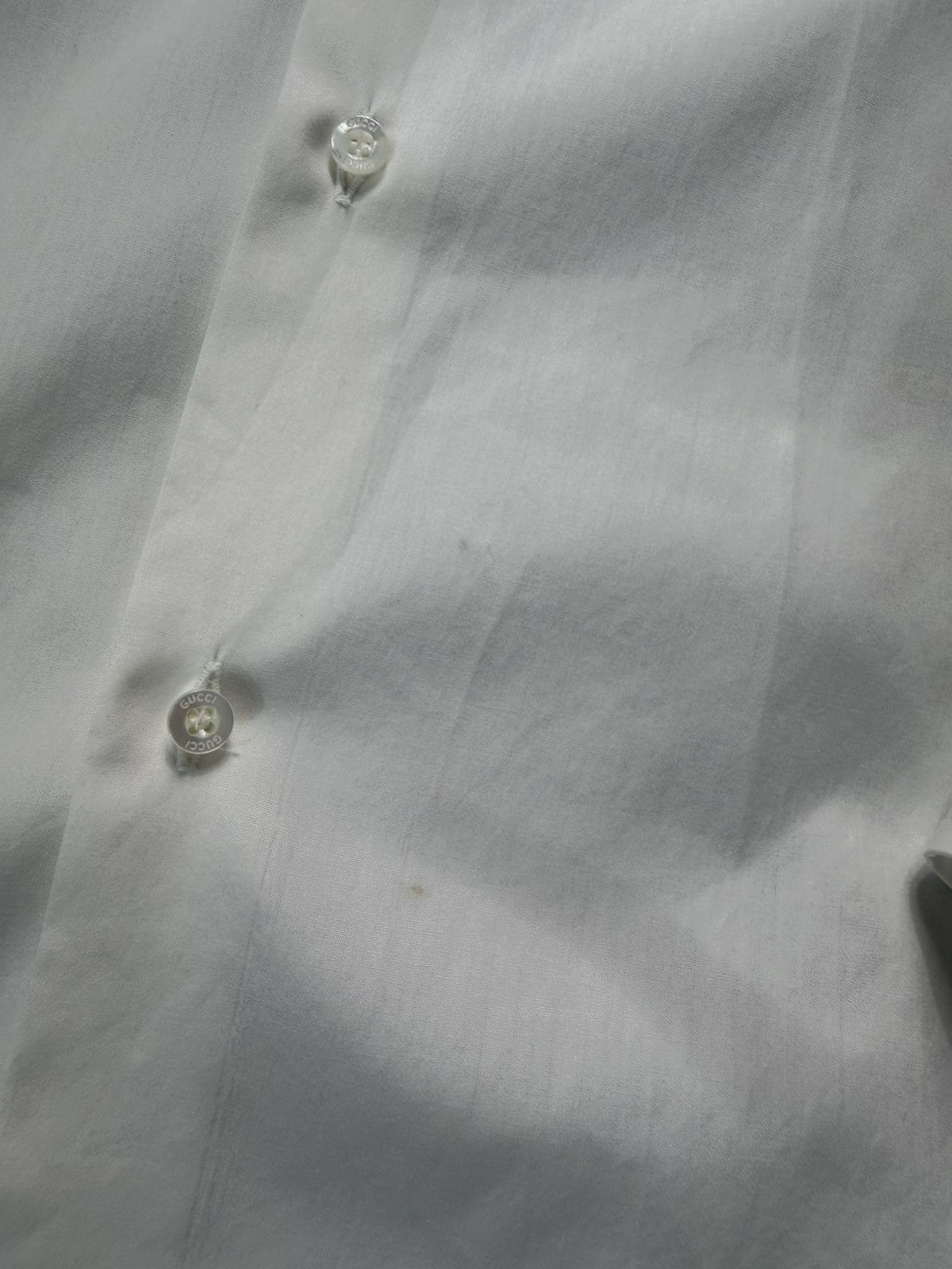 Gucci Gucci Floral Embroidered Collar Dress Shirt Made In Italy Size US XL / EU 56 / 4 - 2 Thumbnail