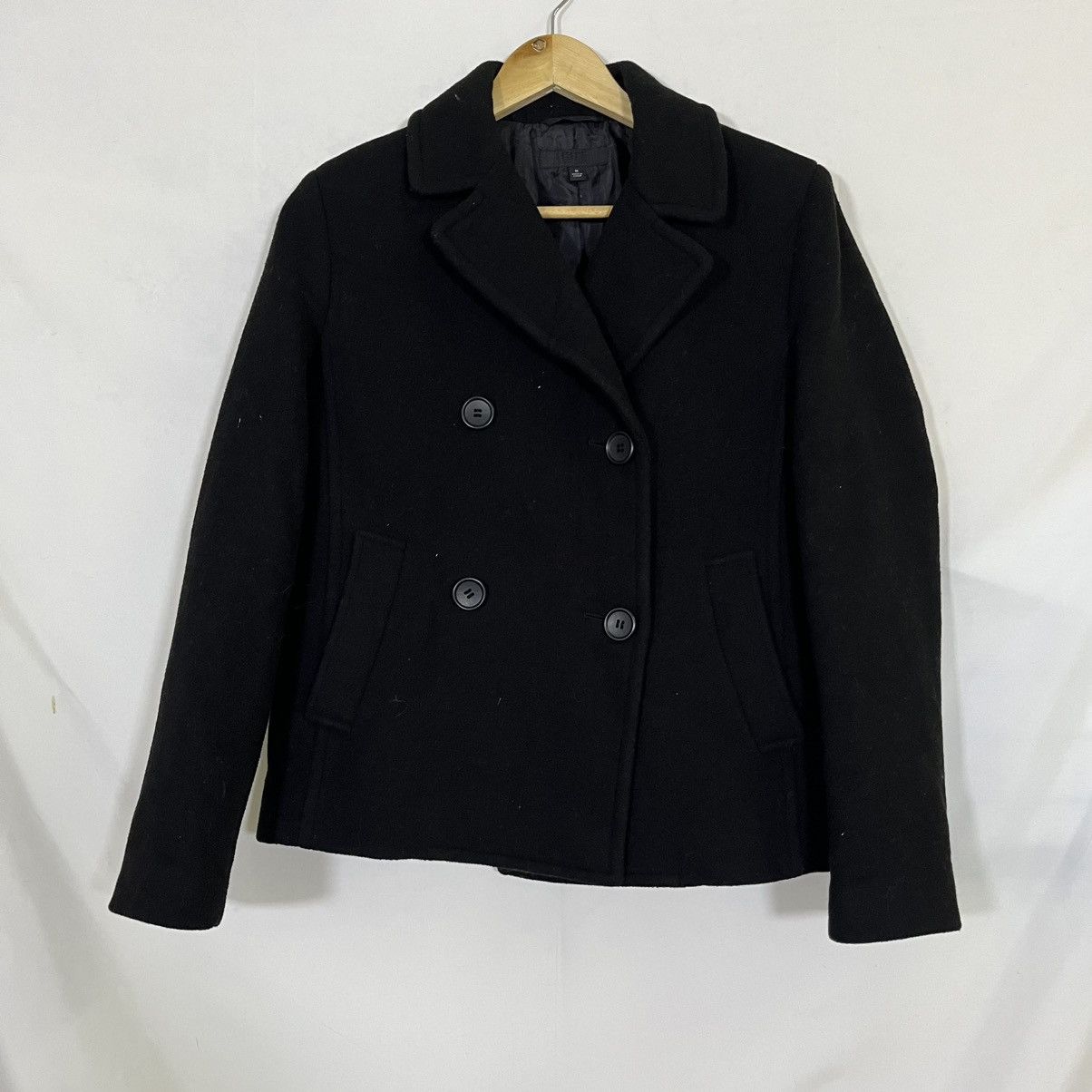 If Six Was Nine UNIQLO DOUBLE BREASTED WOOL JACKET Size M / US 6-8 / IT 42-44 - 1 Thumbnail