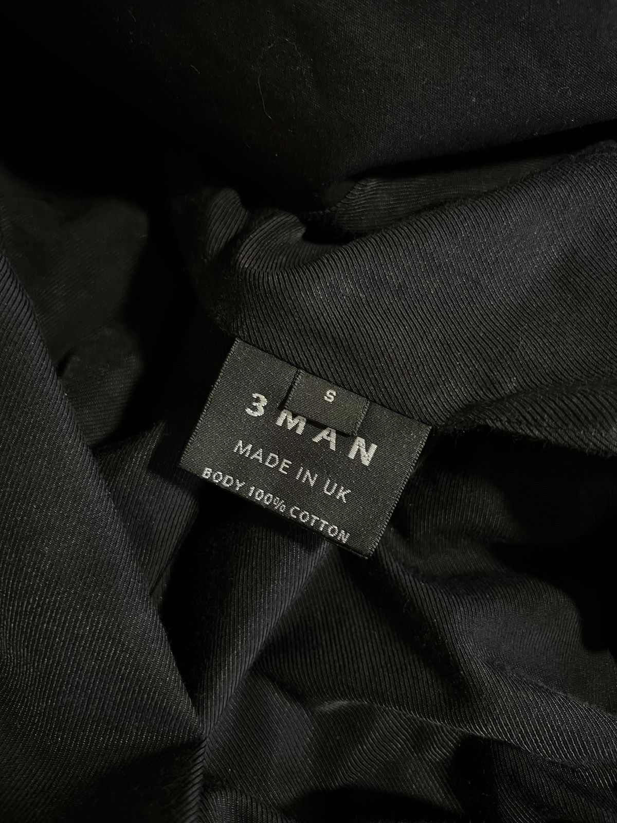 3MAN 3MAN Cotton Poplin Black Riding Blouson Jacket Size US S / EU 44-46 / 1 - 5 Thumbnail
