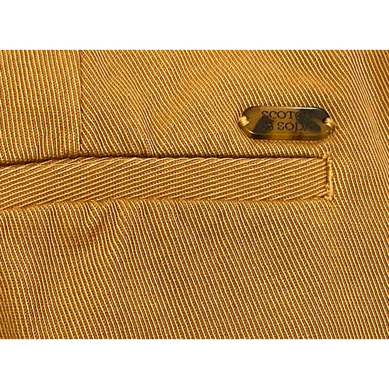 Scotch & Soda Scotch & Soda Daisy High Rise Straight Leg Paper Bag Trousers Camel Brown Sz Sm Pants Women 27 Inseam 27" Regular Vintage No Size 27" / US 4 / IT 40 - 5 Thumbnail