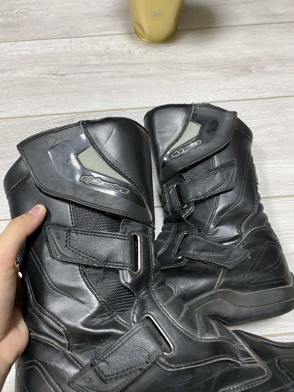 Alpinestars Alpinestars leather MOTO racing boots Size US 13 / EU 46 - 10 Thumbnail