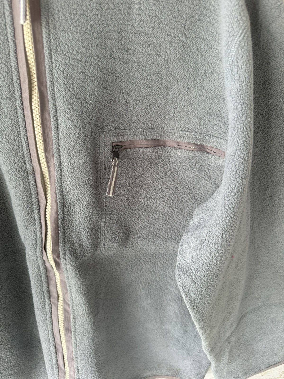 Nike VINTAGE NIKE JACKET FLEECE FULL ZIPPER Size US L / EU 52-54 / 3 - 6 Thumbnail