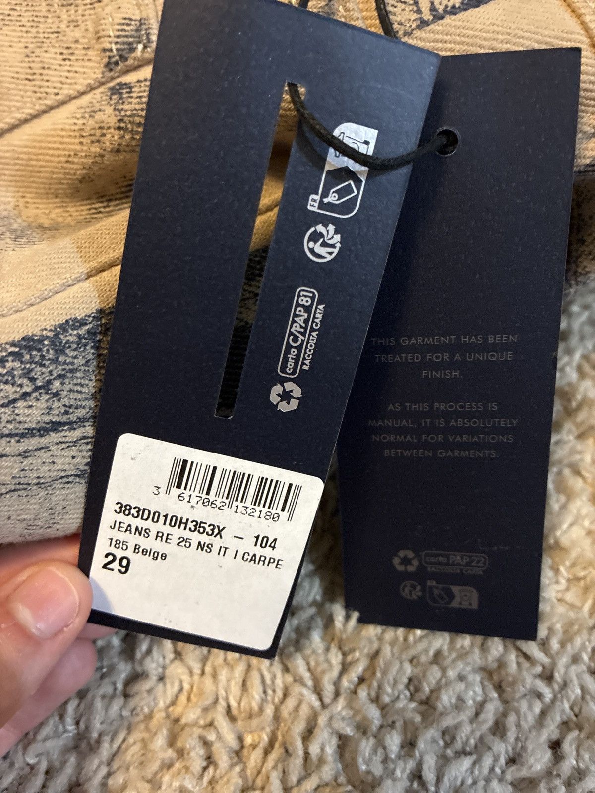 Dior DIOR Trompe L’oeil Carpenter Jeans Size US 30 / EU 46 - 13 Thumbnail