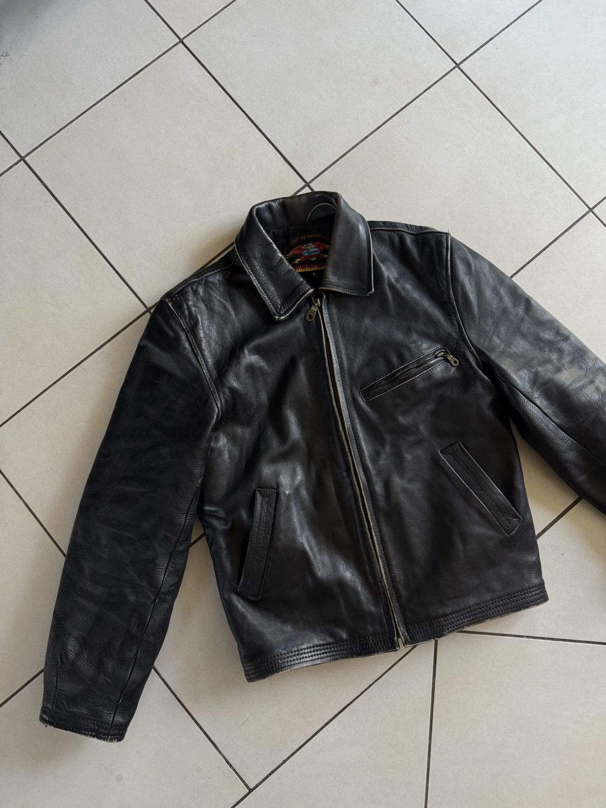 Other Vintage HeavenLeather jacket 1950s look! Size US L / EU 52-54 / 3 - 1 Thumbnail