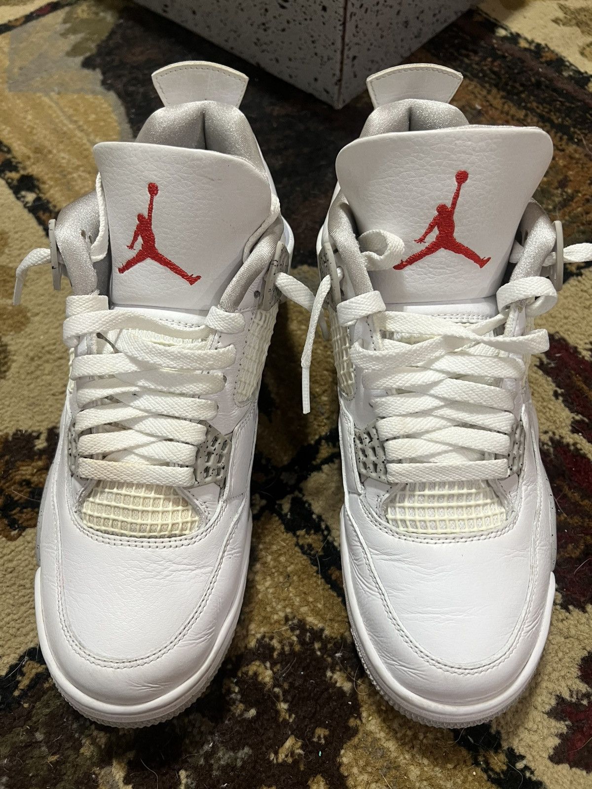 Jordan Brand Jordan 4 Retro White Oreo CT8527 100 Size US 8.5 / EU 41-42 - 3 Thumbnail