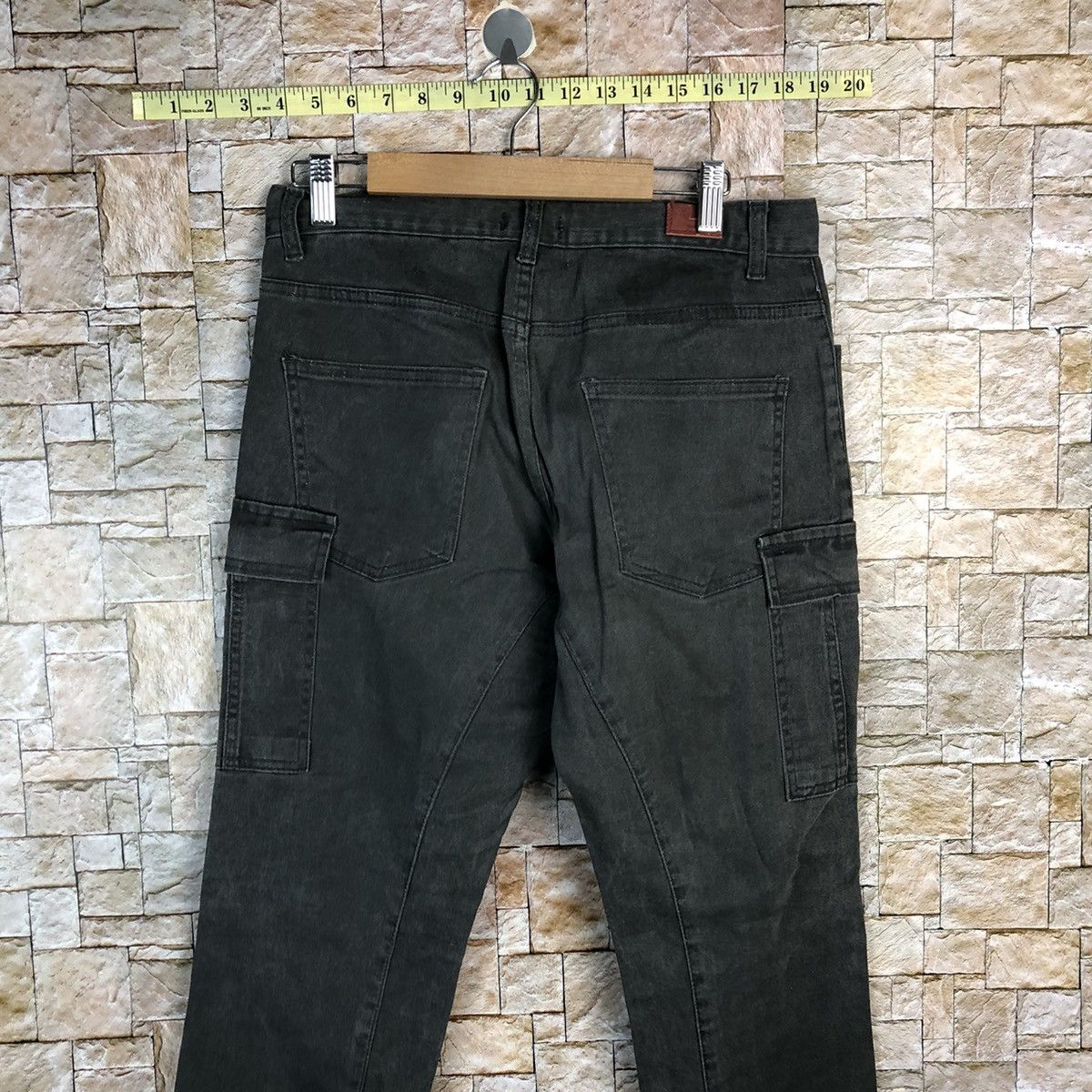 Japanese Brand Studio Deep Brown Cargo Multipocket Pants #A628 Size US 29 - 17 Thumbnail