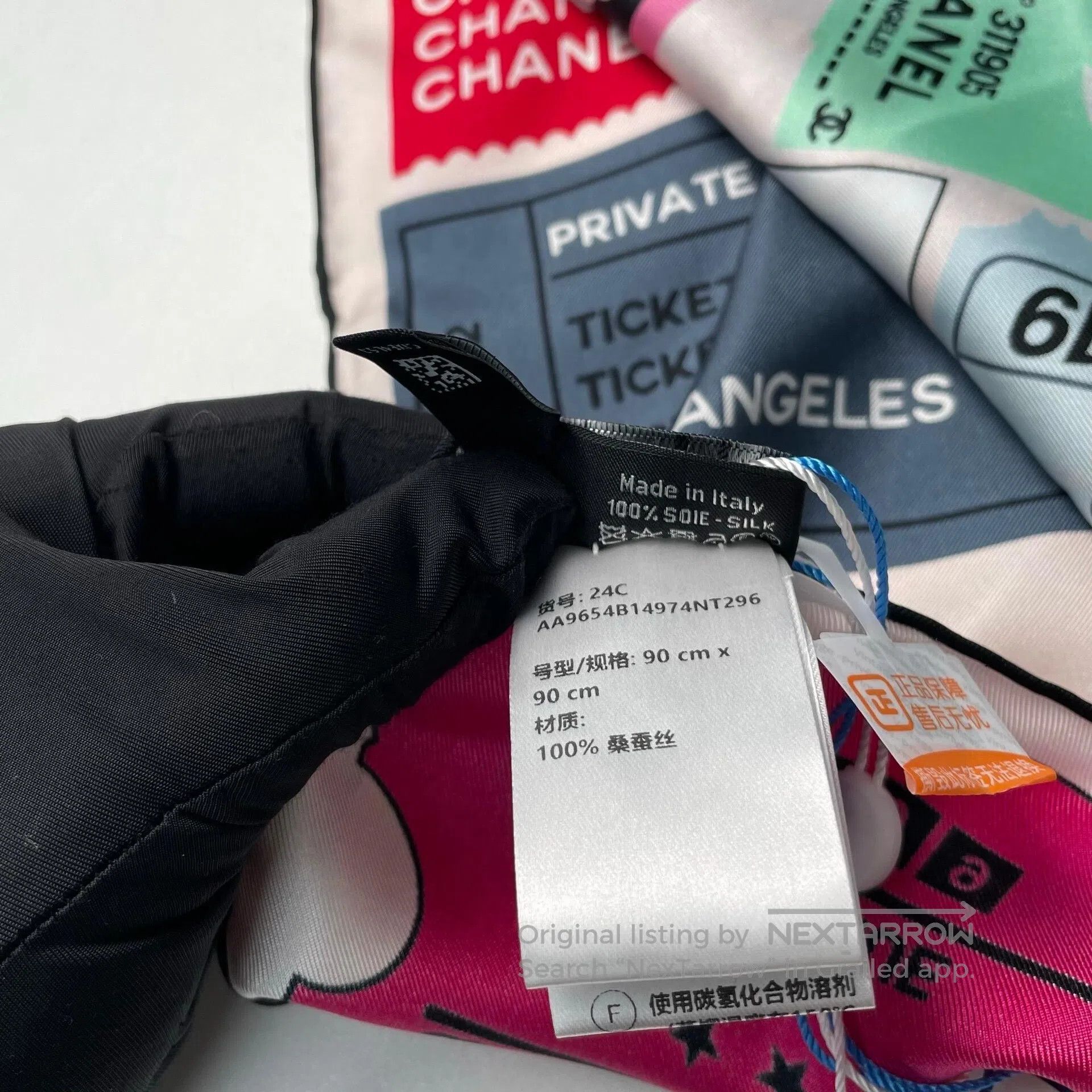 Chanel Chanel Printed Silk Scarf| Size ONE SIZE - 8 Thumbnail