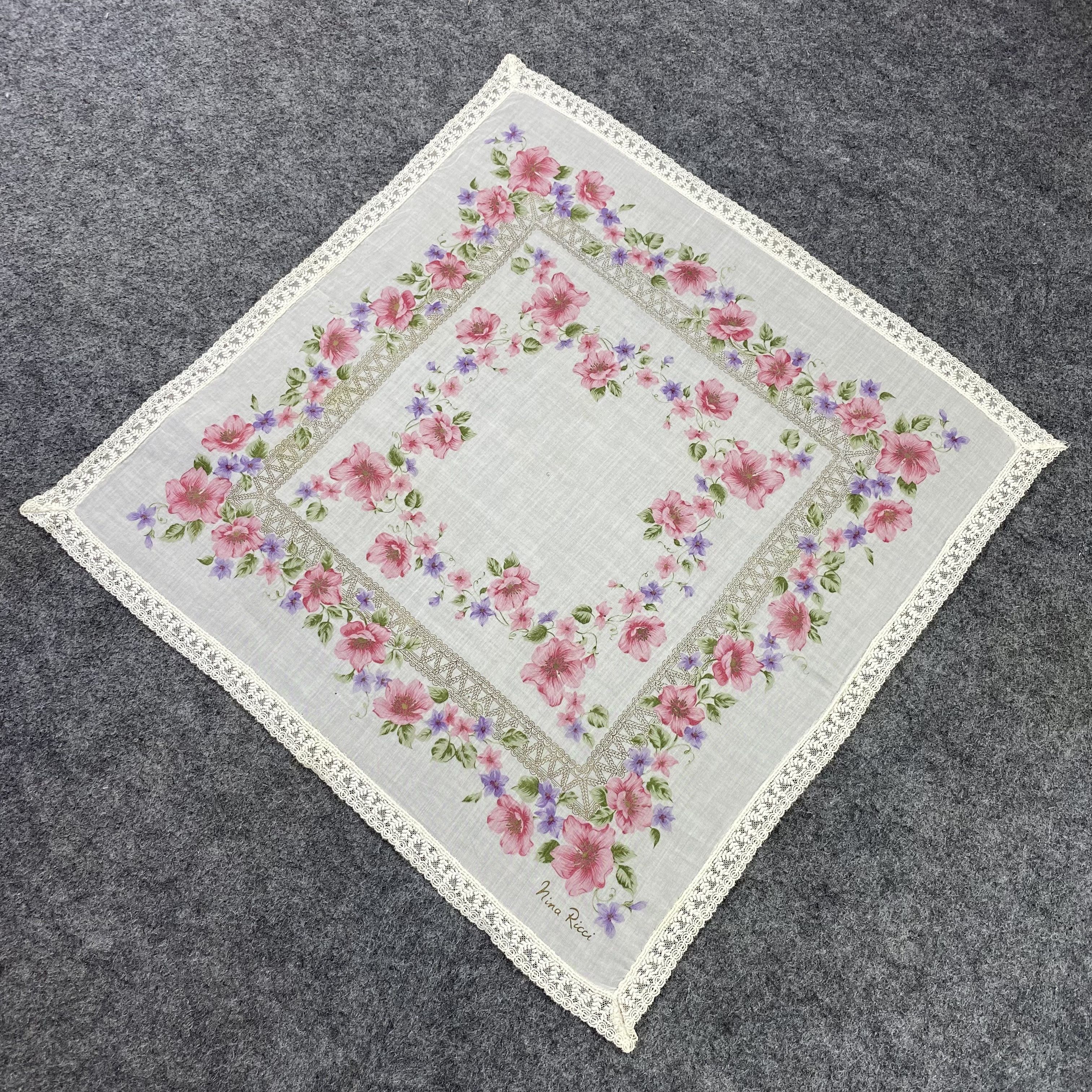 Nina Ricci Nina Ricci Handkerchief / Bandana / Neckerchief -B715 Size ONE SIZE - 4 Thumbnail