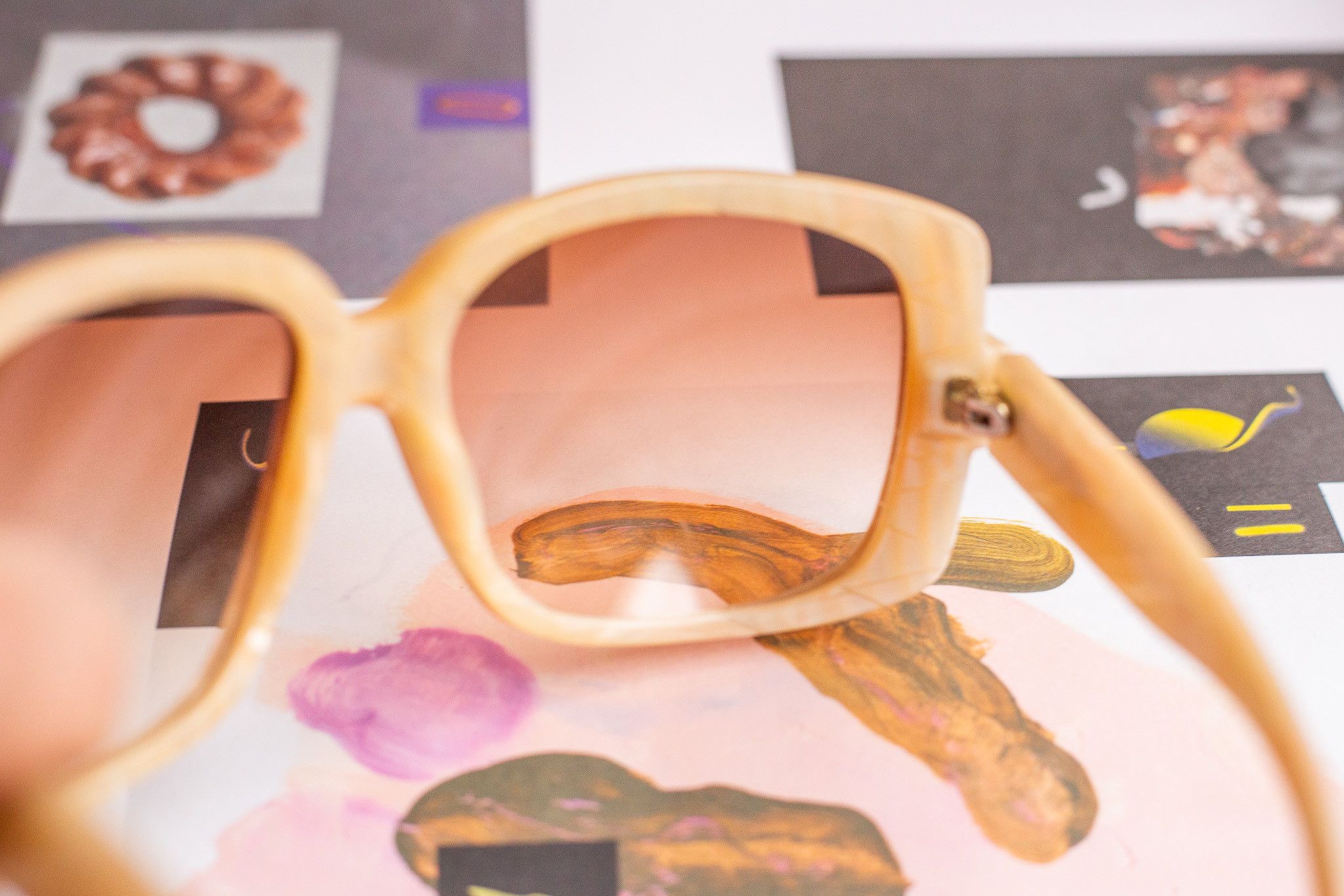 Dior Christian Dior MyDior 1 Cannage Oversized Sunglasses Size ONE SIZE - 7 Thumbnail