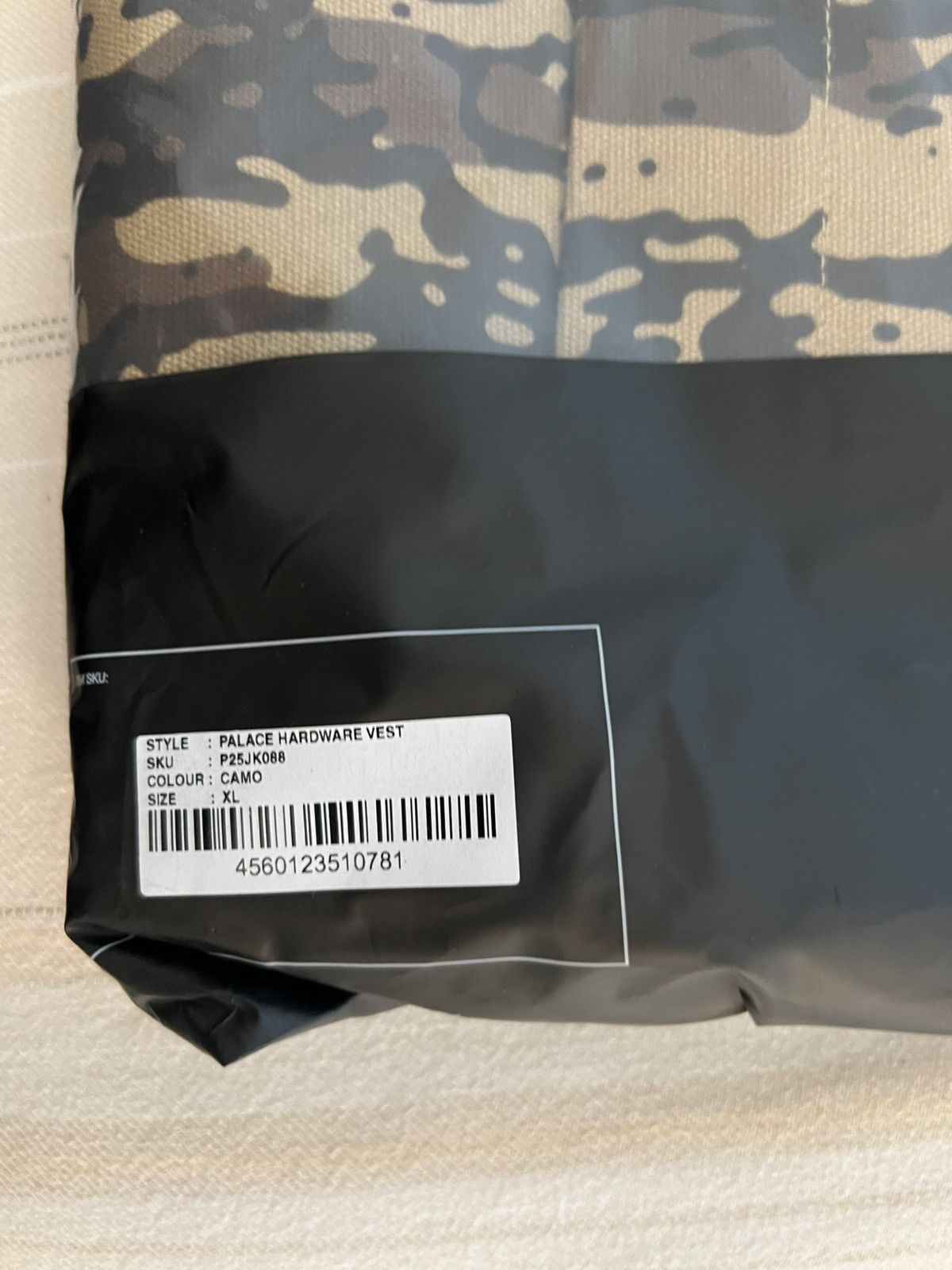Palace Palace HARDWARE VEST CAMO Men’s Size XL Patch Logo Quilted Size US XL / EU 56 / 4 - 9 Thumbnail