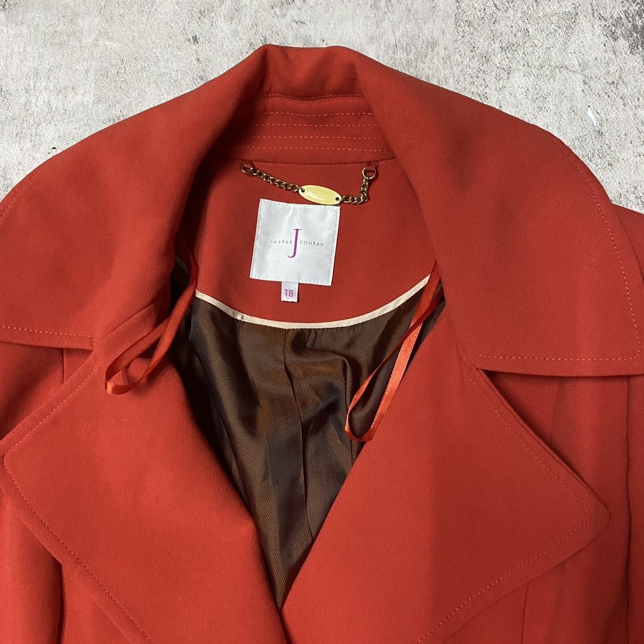 Other Red peplum coat with a touch of whimsy #redcoat #peplum Size ONE SIZE - 3 Thumbnail