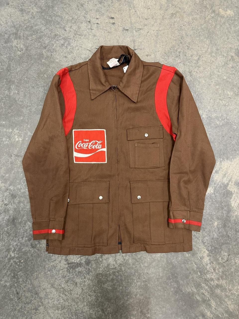 Coca Cola Vintage 70s Coca Cola Workwear Jacket Size Small Size US S / EU 44-46 / 1 - 1 Thumbnail