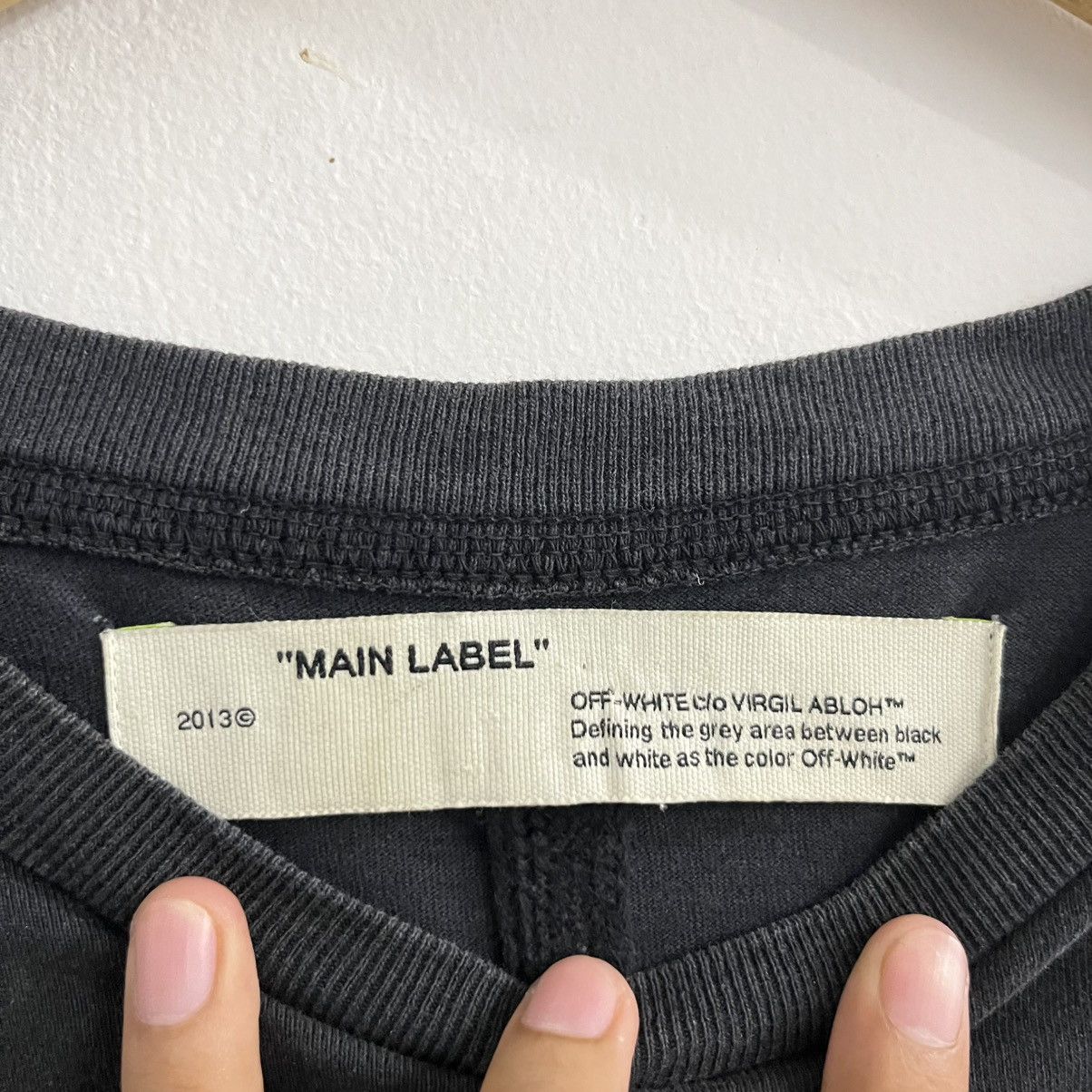 Off-White Off White Virgil Abloh 19-20 Fall Winter Tee Size US L / EU 52-54 / 3 - 5 Thumbnail