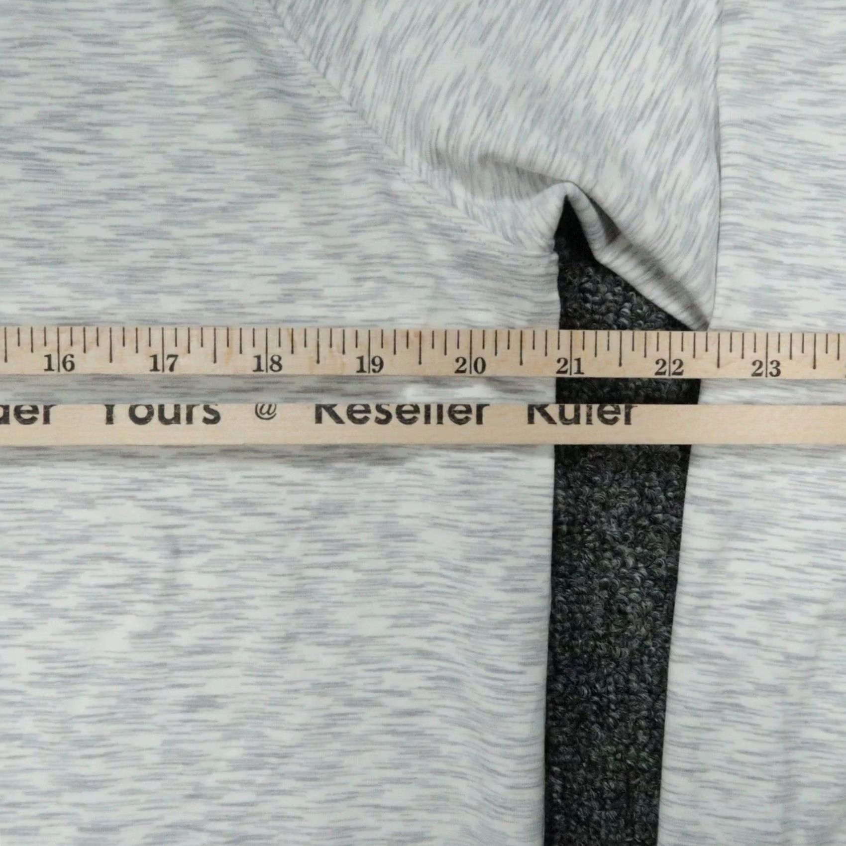 Rhone Rhone Shirt Mens Large Gray Reign Long Sleeve Tee Heather Stretch Size US L / EU 52-54 / 3 - 7 Thumbnail