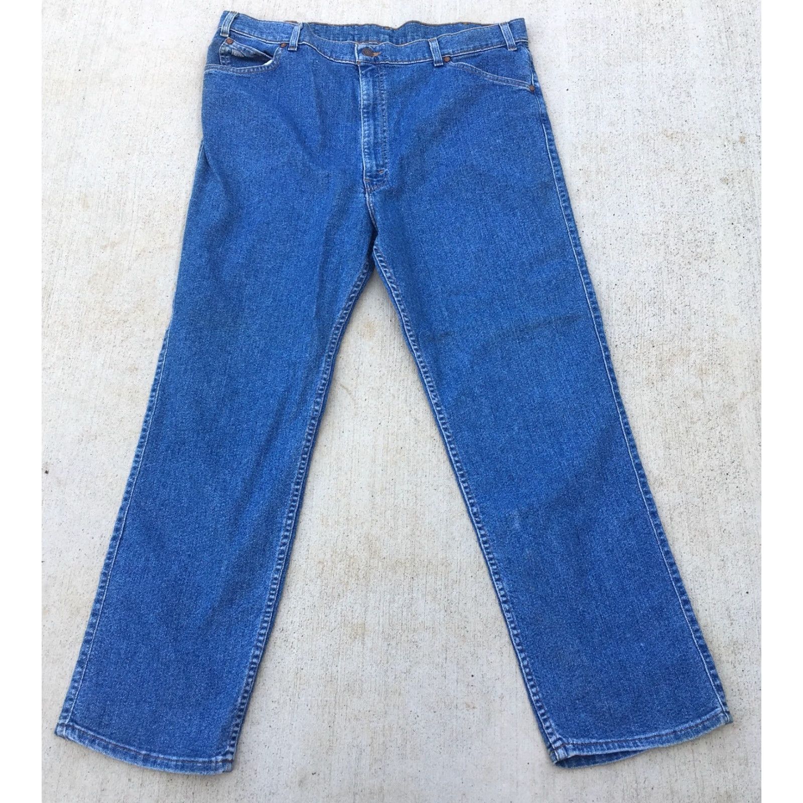 Vintage VINTAGE Levi’s Jeans Relaxed Fit Made In USA Size W40 L30 Blue Denim Casual Mens Size US 40 / EU 56 - 6 Thumbnail