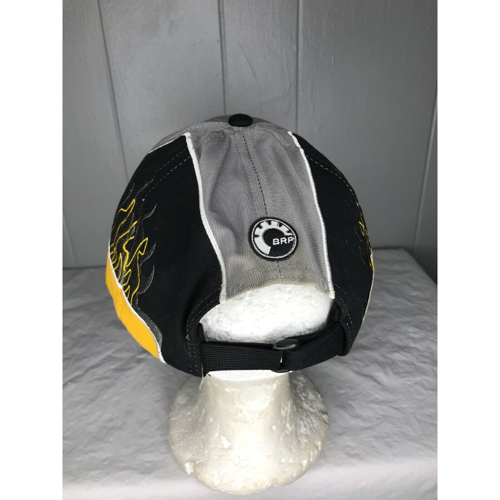 Ski-Doo × Vintage Vintage Ski-Doo Team Racing Flames BRP Embroidered Logo hat Size ONE SIZE - 3 Thumbnail