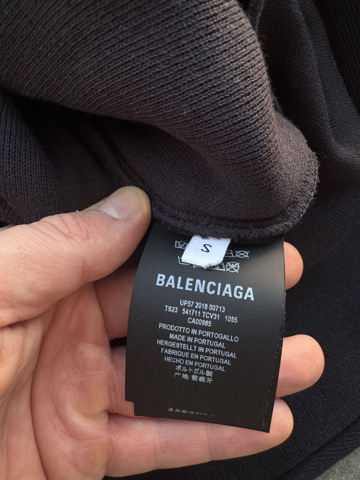 Balenciaga Balenciaga 3/4 Zip Sweater Jumper Designer Pride Hoodie SS18 Size US S / EU 44-46 / 1 - 5 Thumbnail