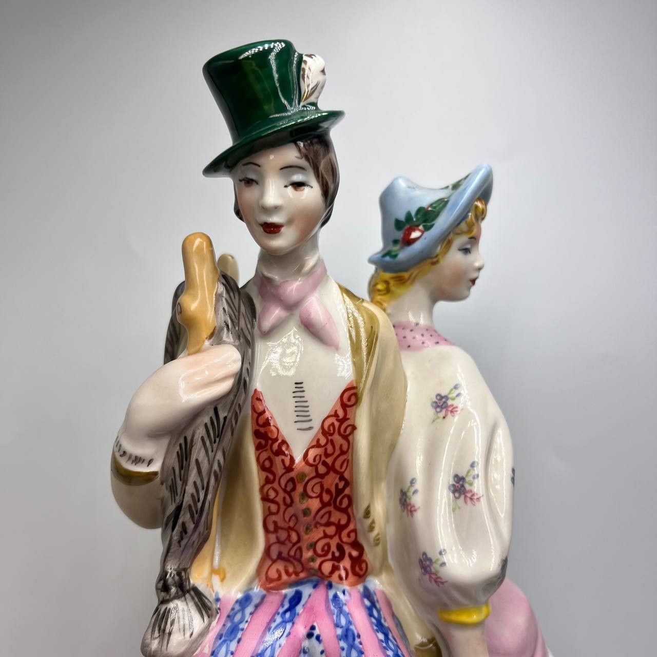 Vintage 1970 Vintage Porcelain SChimney Sweep & Shepherdess Kyiv Size ONE SIZE - 7 Thumbnail