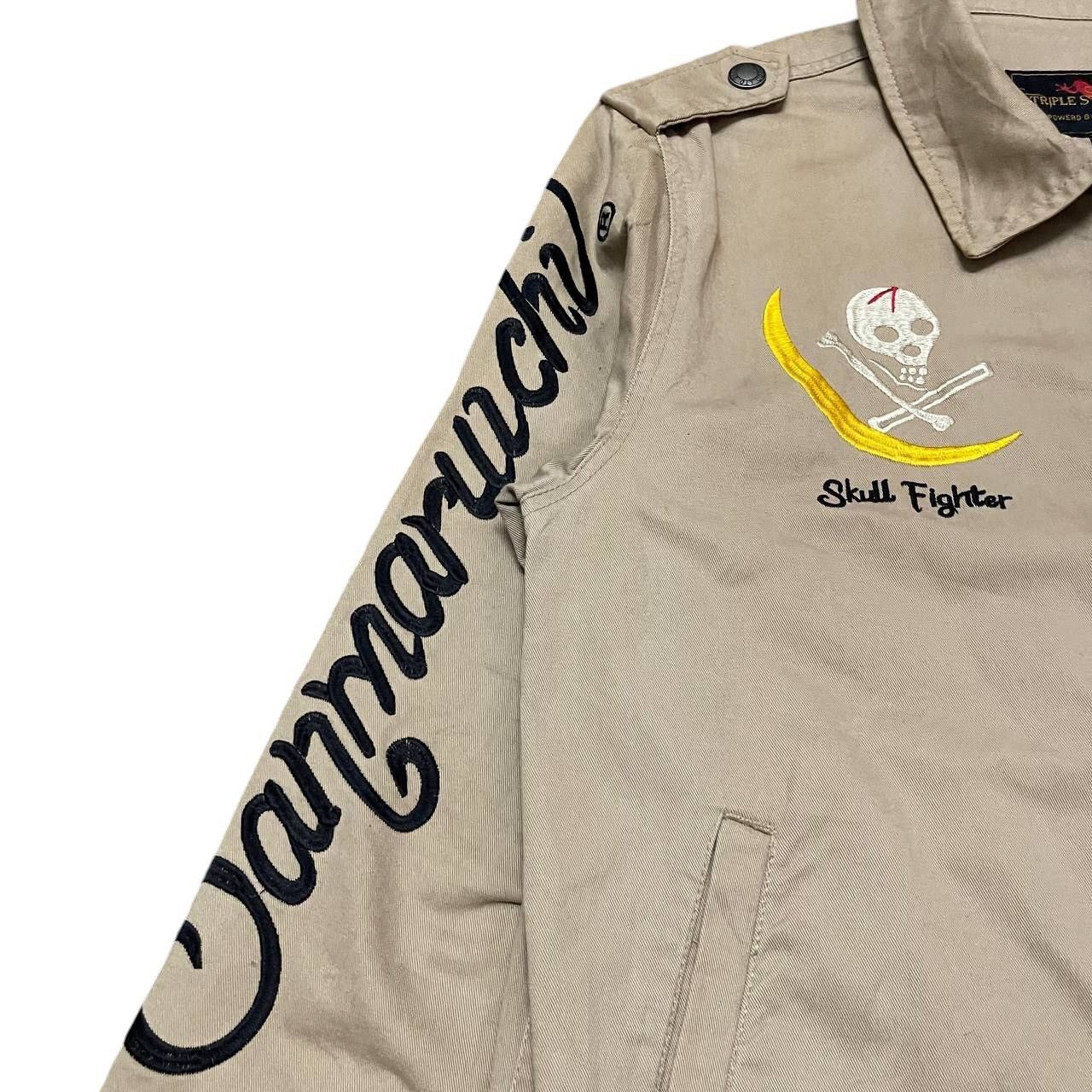Japanese Brand Vintage 00’s Sanmaruichi Embroidered Zipper Jacket Size US L / EU 52-54 / 3 - 8 Thumbnail