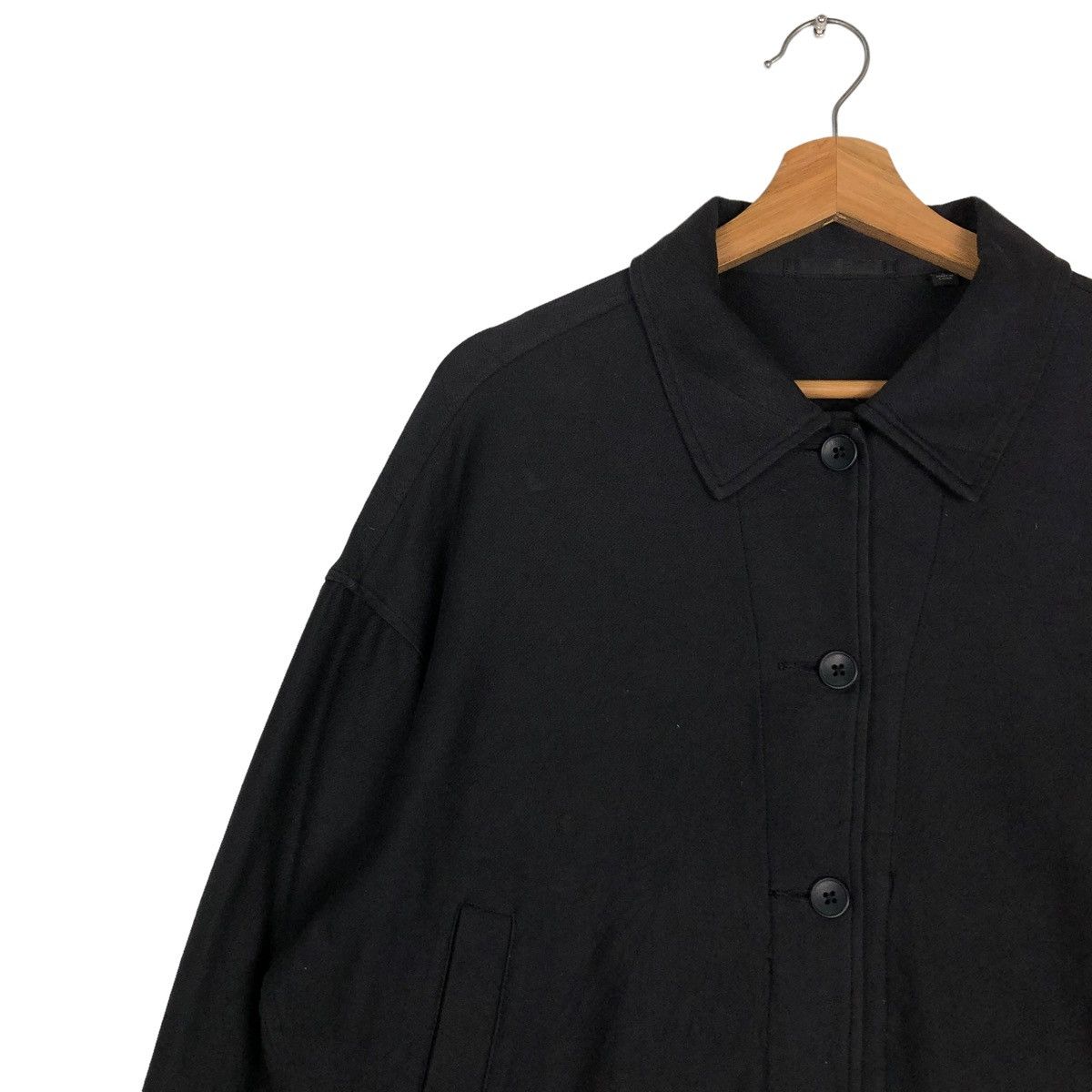 Japanese Brand × Vintage 🔥VINTAGE BIKER JACKET CROPPED UNIQLO JAPAN ISSEY MIYAKE Size US L / EU 52-54 / 3 - 7 Thumbnail
