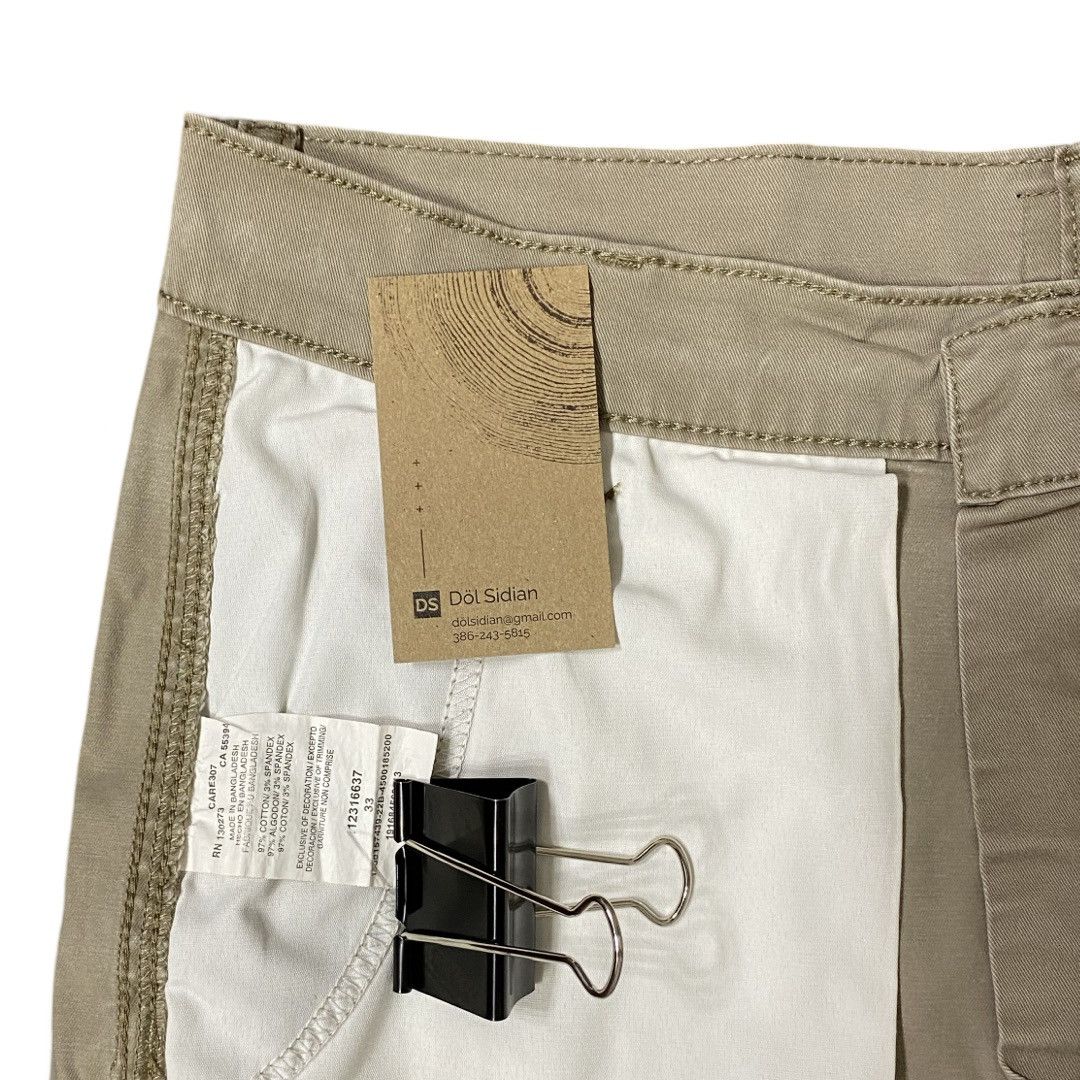 Lee Lee Men’s Beige Cargo Shorts Size 33 Size US 33 - 4 Thumbnail
