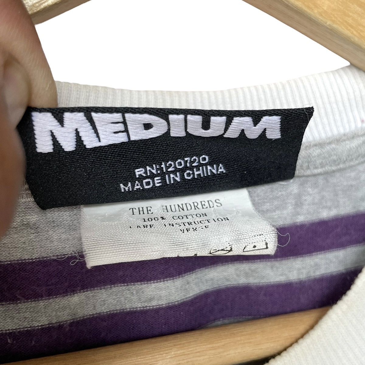The Hundreds The Hundreds LA Adam Bomb Stripe Tee Size US M / EU 48-50 / 2 - 6 Thumbnail
