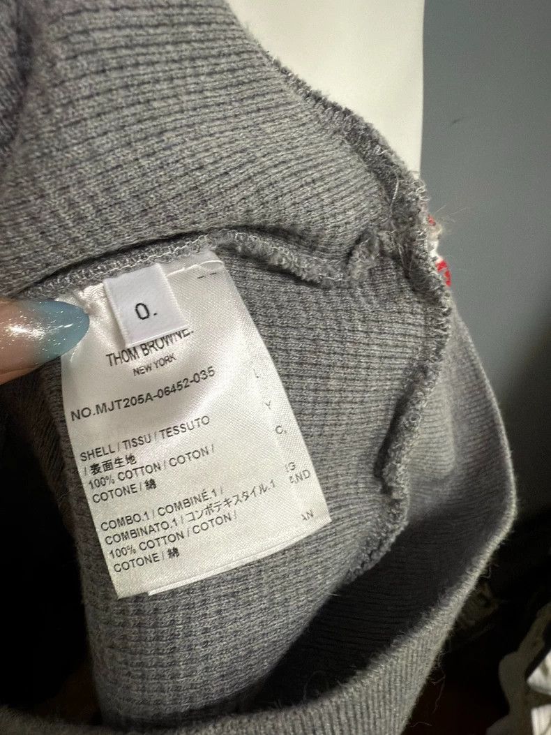 Thom Browne Thom Browne Huffug round neck hoodie Size US XS / EU 42 / 0 - 4 Thumbnail