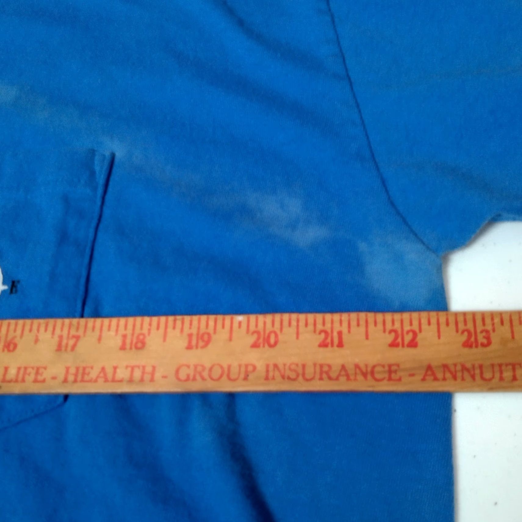 Marlboro VINTAGE Marlboro 90s Bleach Dyed Ski Shirt Crop Top XL Blue Pocket Graphic Mens Size US XL / EU 56 / 4 - 7 Thumbnail