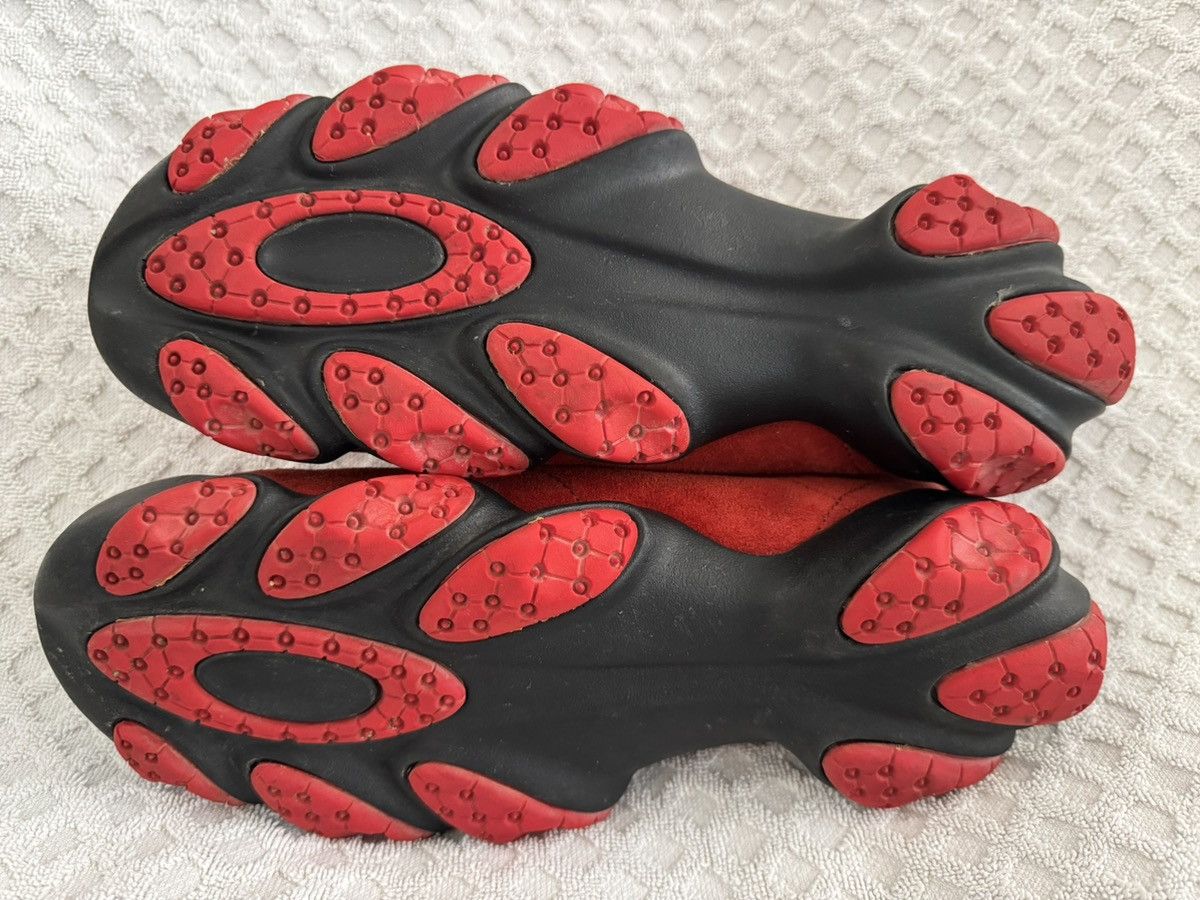 Oakley Vintage Y2K Oakley Flesh Shoes Red Suede Size 9 Bottlecap Size US 9 / EU 42 - 16 Thumbnail