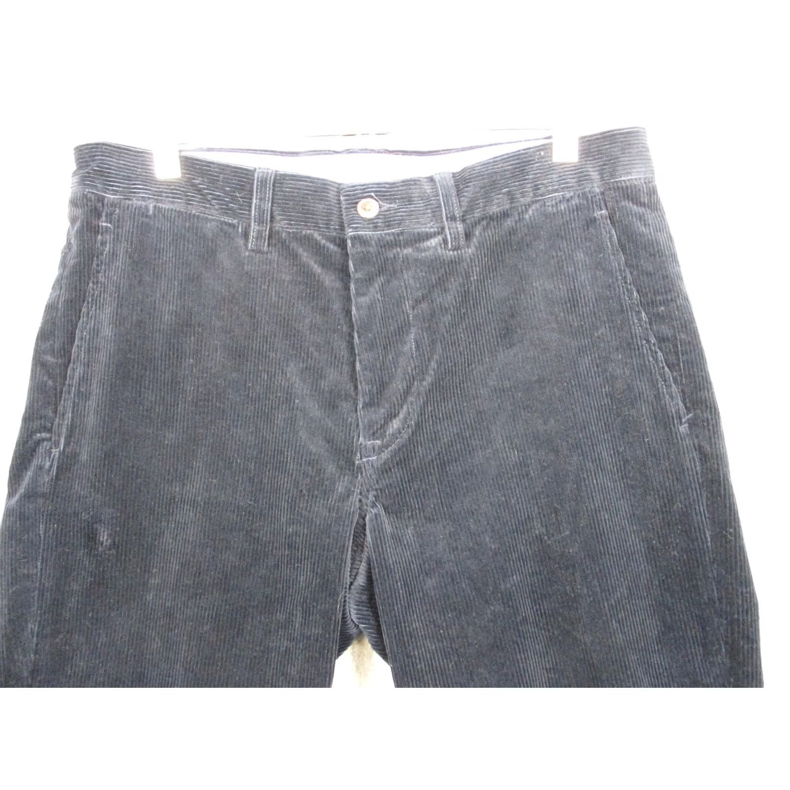Polo Ralph Lauren Polo Ralph Lauren Corduroy Pants Mens 32x30 Blue Stretch Chino CasualS mens Regular Straight Flat Front Zip Fly Belt Loops Pockets Logo 90s Style Size US XS / EU 42 / 0 - 2 Thumbnail