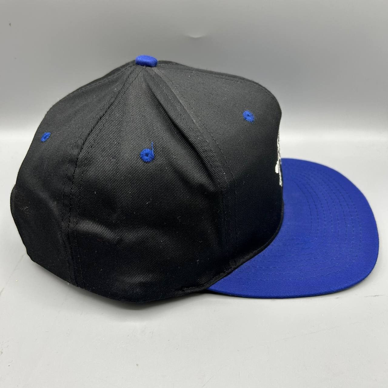 Other Vintage Aaron Carrier Hat Men Black Blue Snap Back Cap Size ONE SIZE - 4 Thumbnail
