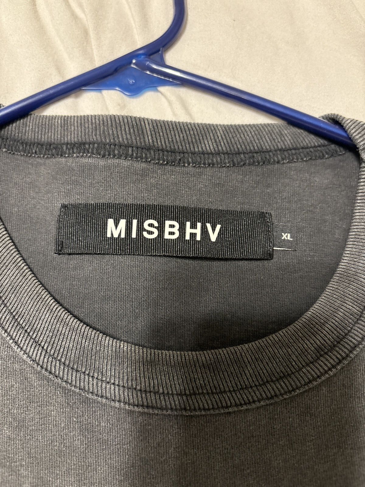 Misbhv Misbhv vintage gray tee Size US XL / EU 56 / 4 - 4 Thumbnail