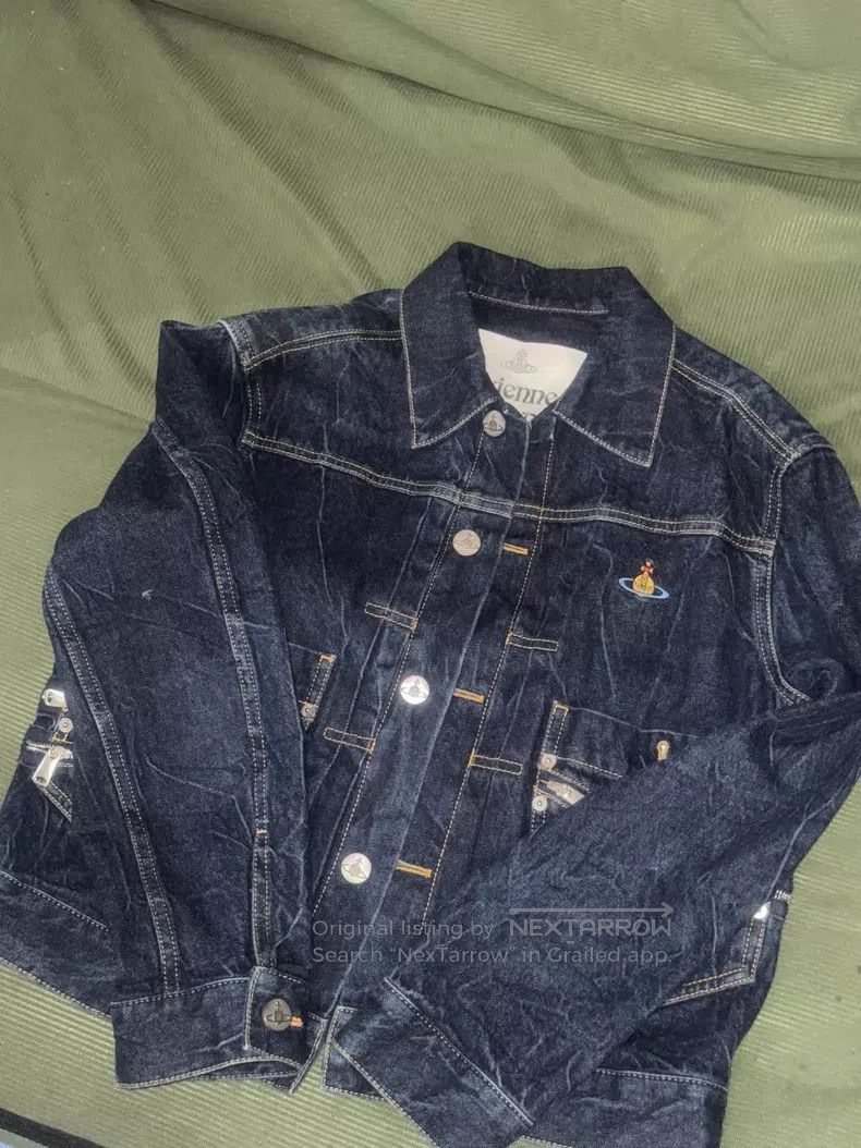 Vivienne Westwood Vivienne Westwood Distressed denim jacket Size XS / US 0-2 / IT 36-38 - 1 Thumbnail