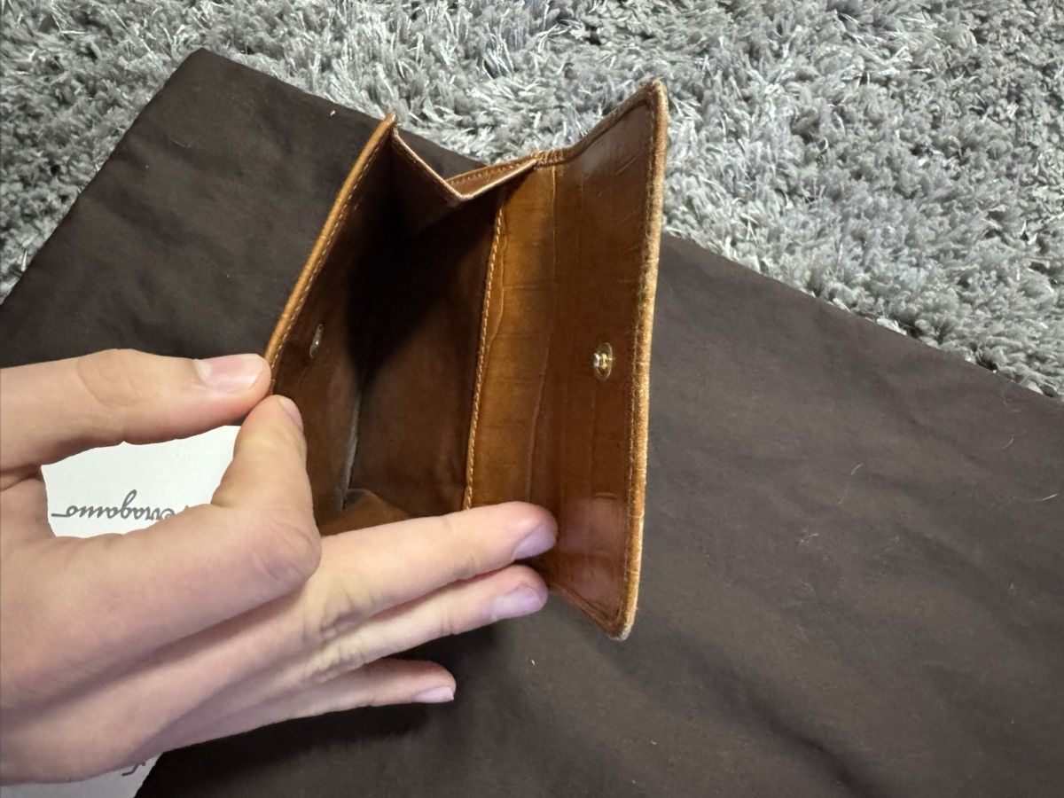 Salvatore Ferragamo Ferragamo Crodocile Wallet Size ONE SIZE - 4 Thumbnail