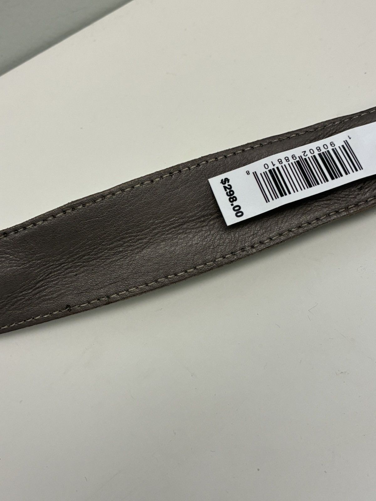 John Varvatos Fibel Antique Nickel Finish Belt guitar hinge 32 Size 32 - 6 Thumbnail