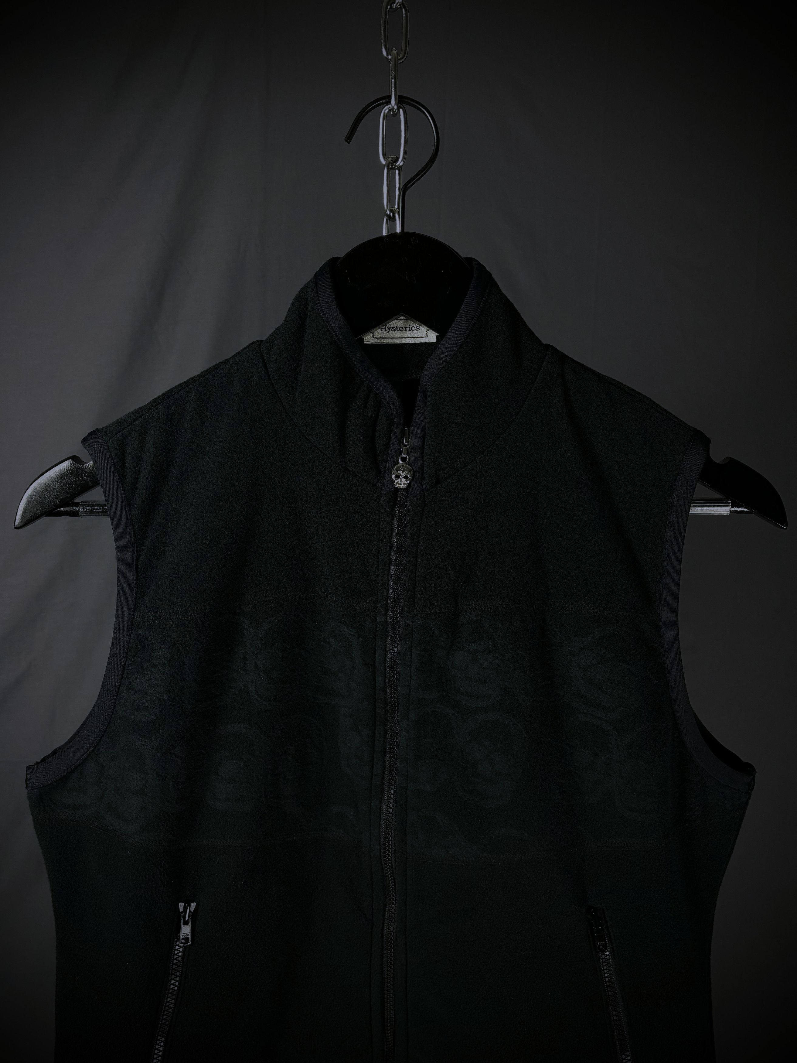 Hysteric Glamour Hysteric Glamour Skull Fleece Vest – 1990s Size ONE SIZE - 2 Thumbnail