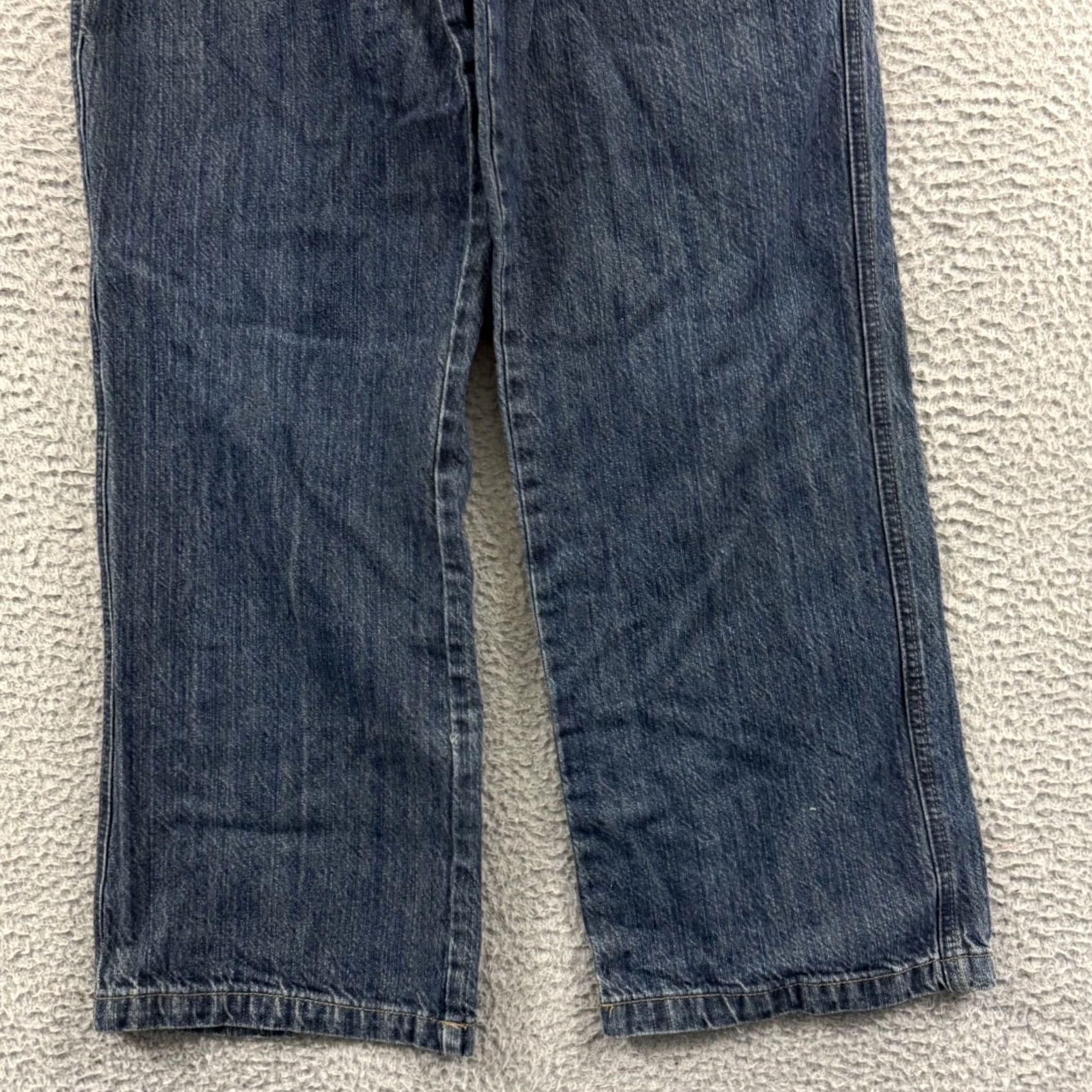 Sean John VINTAGE Sean John Jeans Mens 28x31 Wide-Leg Denim Blue 5-Pocket Grunge Hip Hop Size US 28 / EU 44 - 2 Thumbnail