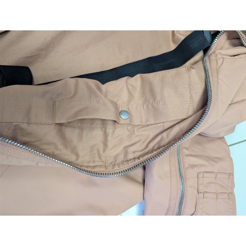 Rick Owens Drkshdw o1rshd1 Full Zip Gimp Imbottito Bomber Jacket Hoodie in Pink Size US XL / EU 56 / 4 - 17 Thumbnail