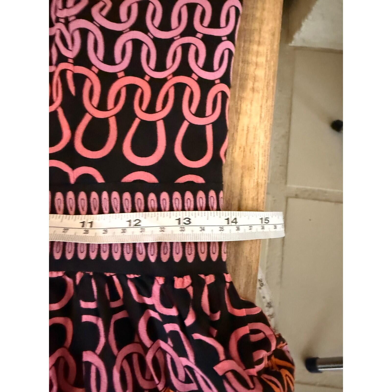 Trina Turk Trina Turk Pink Chain Link Halter Mini Dress 4 V-Neck Size S / US 4 / IT 40 - 7 Thumbnail