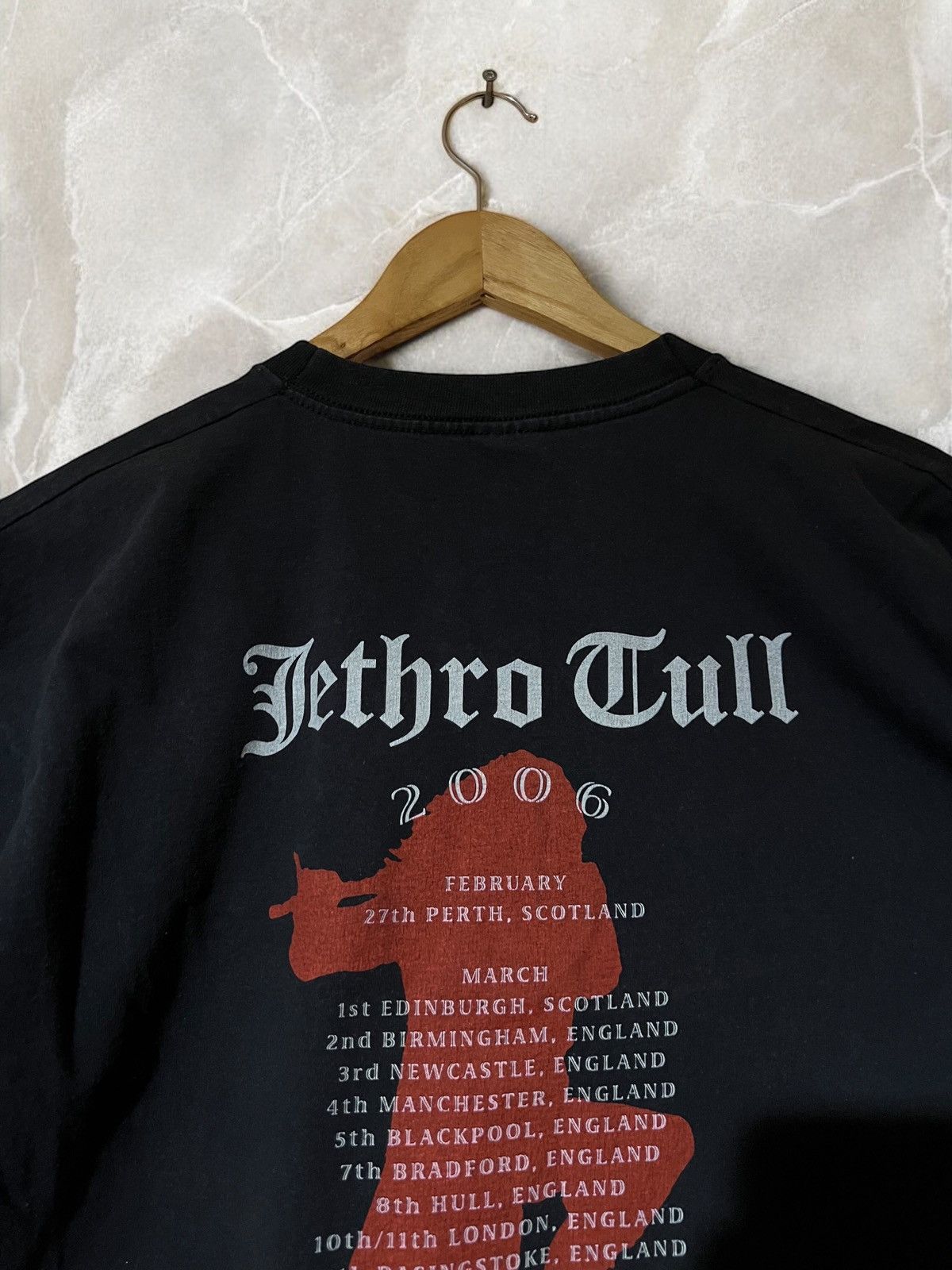 Band Tees × Vintage Vintage Jethro Tull 2006 TOURNAMENT Band tee T shirt y2k Size US L / EU 52-54 / 3 - 3 Thumbnail