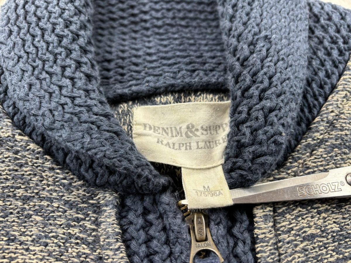 Denim & Supply Ralph Lauren × Vintage Mens full zip sweater Denim Supply Ralph Lauren Size M Size US M / EU 48-50 / 2 - 7 Thumbnail