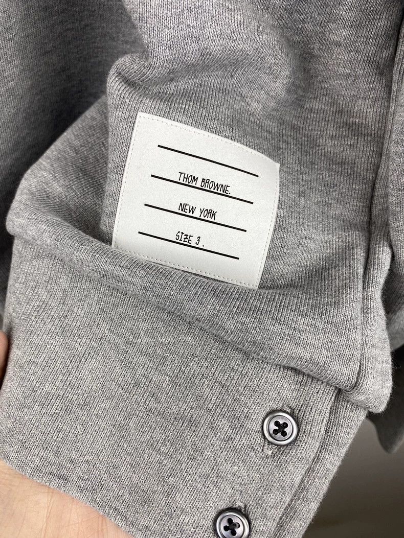 Thom Browne Thom Browne color stripes on the back sweatshirt Size US L / EU 52-54 / 3 - 3 Thumbnail