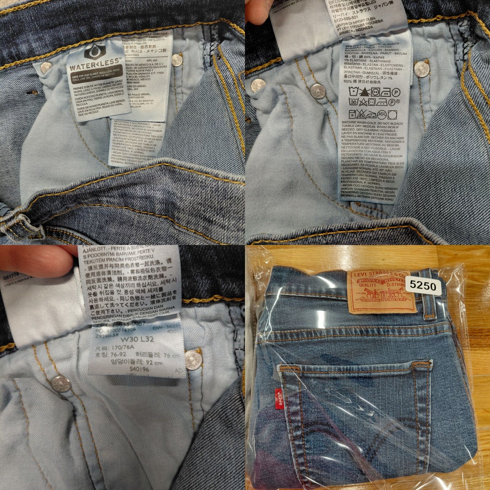 Levi's Levi's 512 Jeans Men's 30x32 Blue Denim Slim Straight Medium Wash Preppy... Jeans Slim Straight 30x32 Levi's 512 Mens Blue Denim 90s Theme Size US 30 / EU 46 - 9 Thumbnail