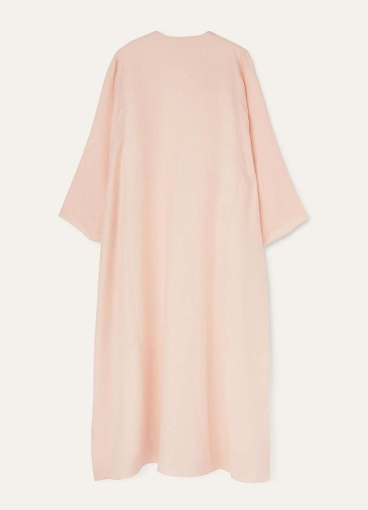 Loro Piana o1srvl11e0526 FAN8401 Rosy Dress in Light Pink Size M / US 6-8 / IT 42-44 - 3 Thumbnail