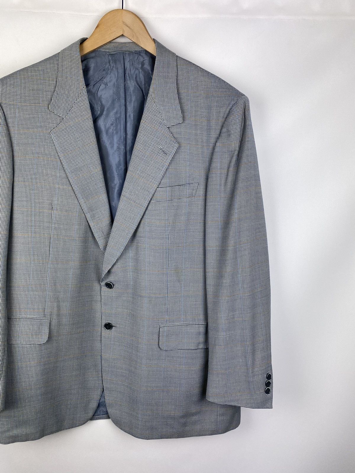 Brioni × Vintage Brioni men’s vintage wool blazer jacket size 47 / 57 Size 46R - 3 Thumbnail