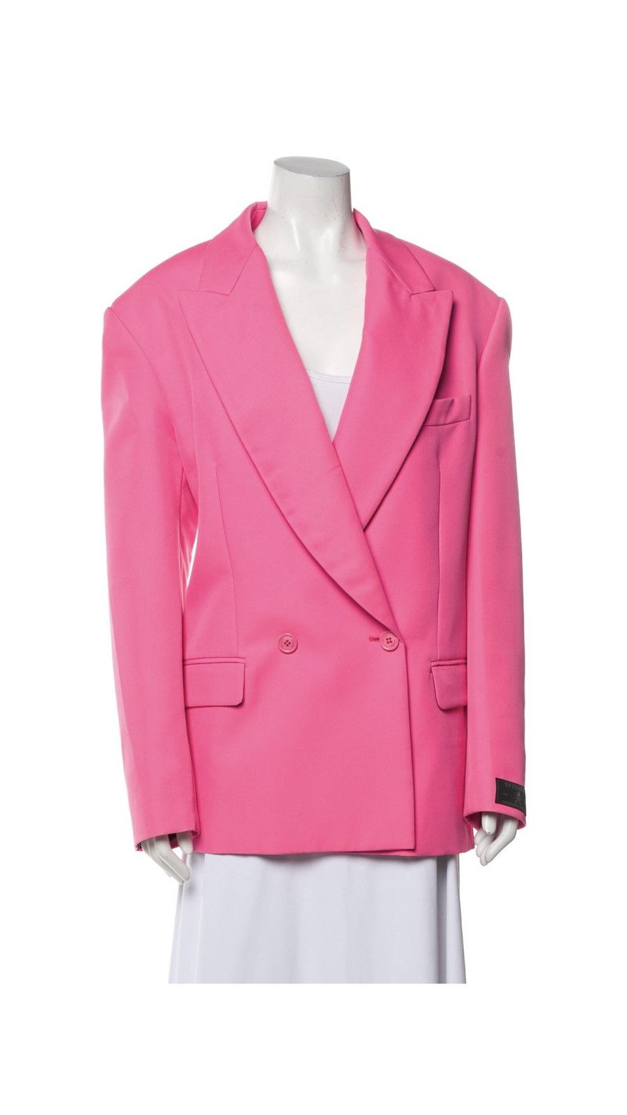 Vetements 2020 Oversized Blazer Pink Size 48L - 15 Thumbnail