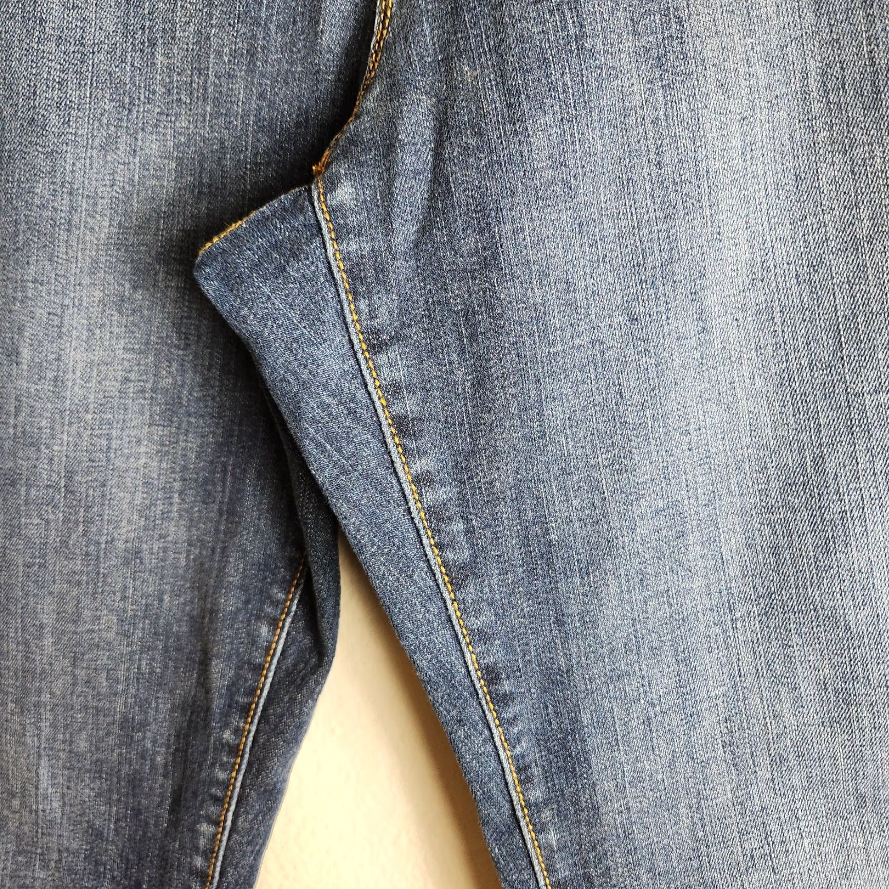 Lands' End VINTAGE Lands End Womens Midrise Slim Ankle Crop Jeans-Size 14 Blue 27 Inseam Womens Size 36" / US 14 / IT 50 - 4 Thumbnail