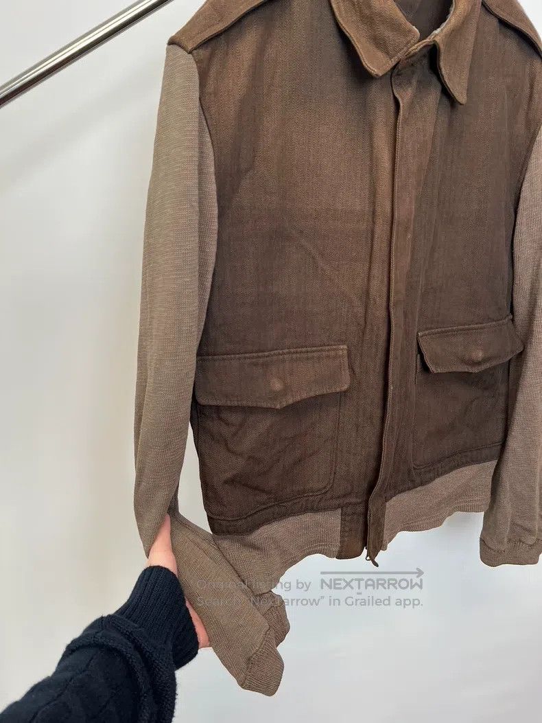 Yohji Yamamoto YOHJI YAMAMOTO Patchwork Zipper Jacket Size US XL / EU 56 / 4 - 4 Thumbnail