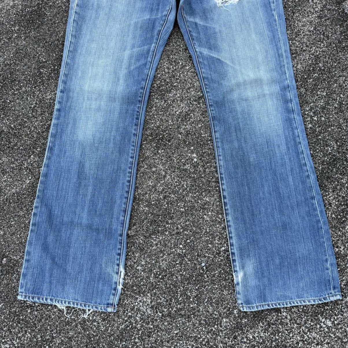 Gap VINTAGE GAP FLARE DENIM FADED JEAN PANTS Size US 32 / EU 48 - 4 Thumbnail